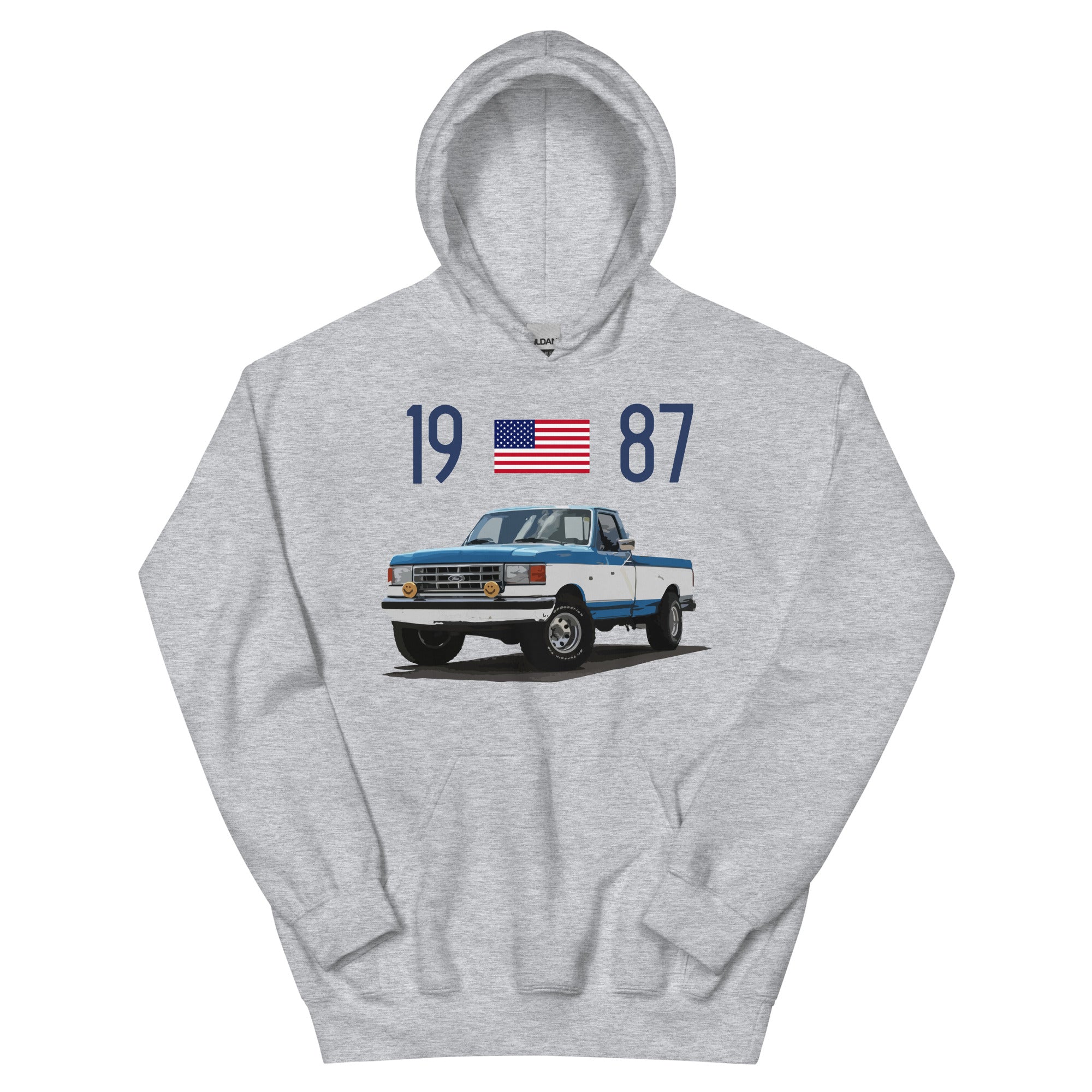 1987 Ford F150 Pickup Truck Owner Gift Unisex Hoodie