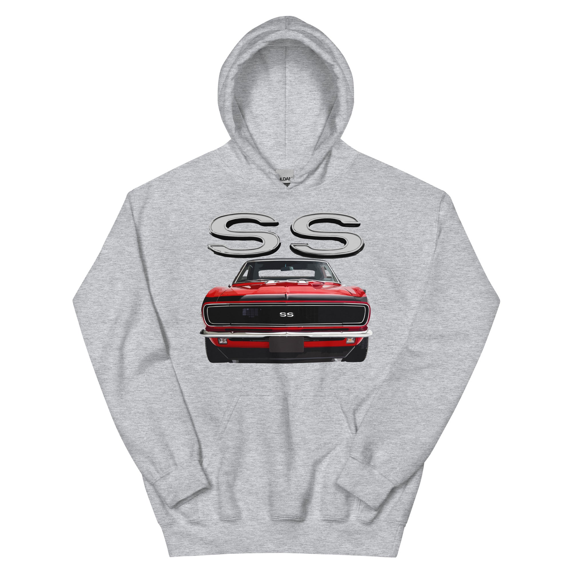 1968 Red Camaro SS Owners Gift Unisex Hoodie