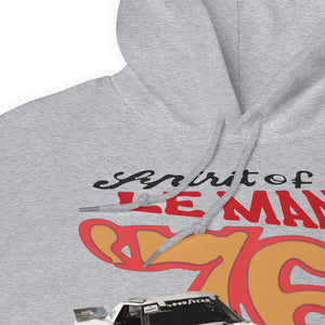 1976 Spirit of Le Mans Corvette Widebody Racecar Unisex Hoodie