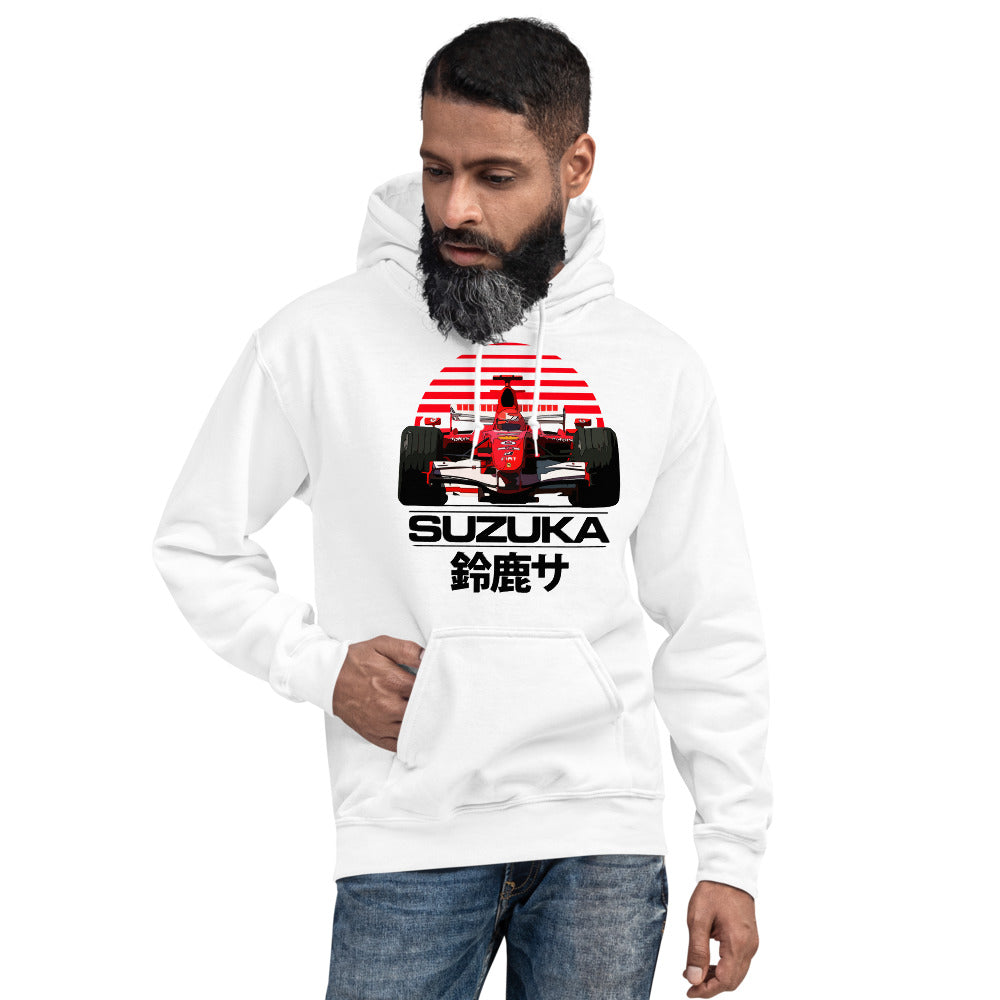 Suzuka Japan Schumacher F1 Racing Unisex Hoodie