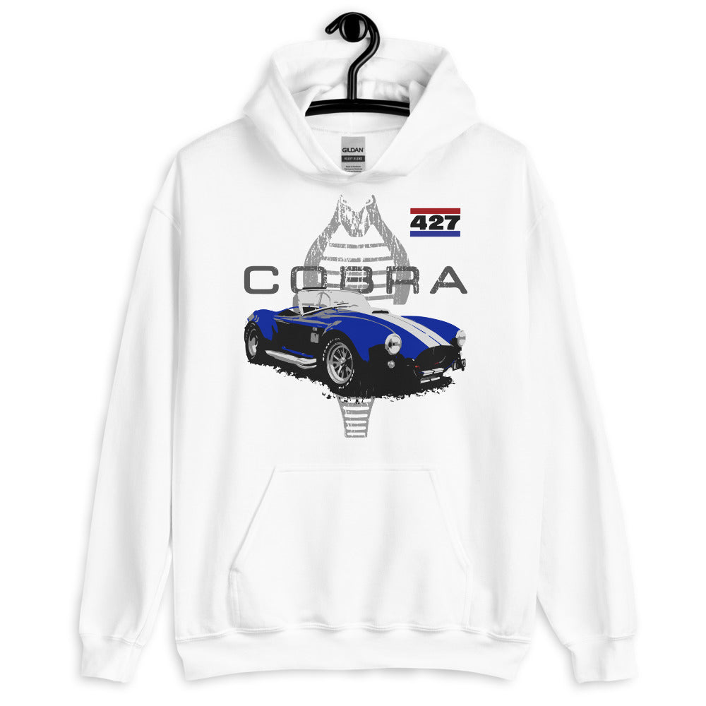 Shelby AC Cobra 1960s Muscle Car Hoodie