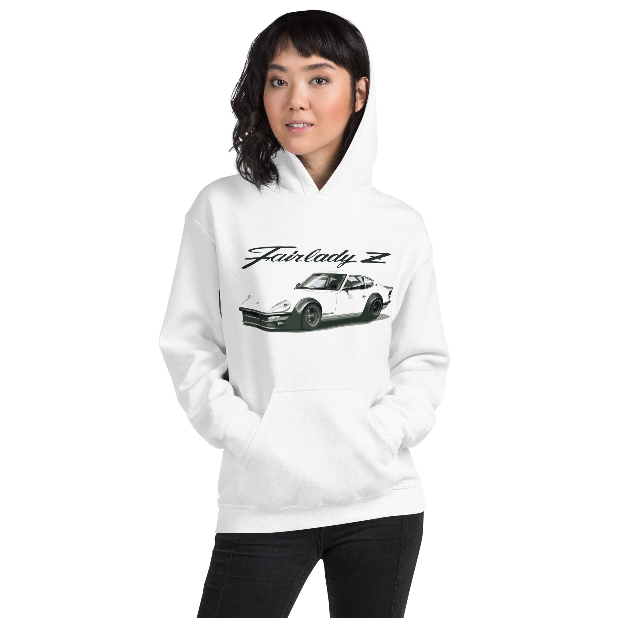 Datsun 280z Fairlady Z S30 Vintage JDM Japanese Sports Car Unisex Hoodie