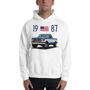 1987 Ford F150 Pickup Truck Owner Gift Unisex Hoodie