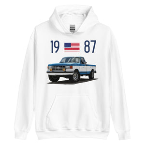 1987 Ford F150 Pickup Truck Owner Gift Unisex Hoodie