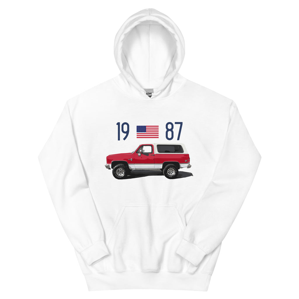 1987 Chevy K-5 Blazer Owner Gift Unisex Hoodie