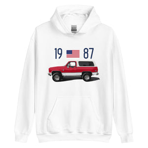 1987 Chevy K-5 Blazer Owner Gift Unisex Hoodie