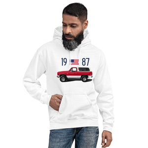 1987 Chevy K-5 Blazer Owner Gift Unisex Hoodie