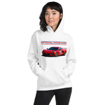 2020 Corvette C8 Pace Car Indianapolis 500 Mile Race Unisex Hoodie