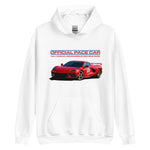 2020 Corvette C8 Pace Car Indianapolis 500 Mile Race Unisex Hoodie