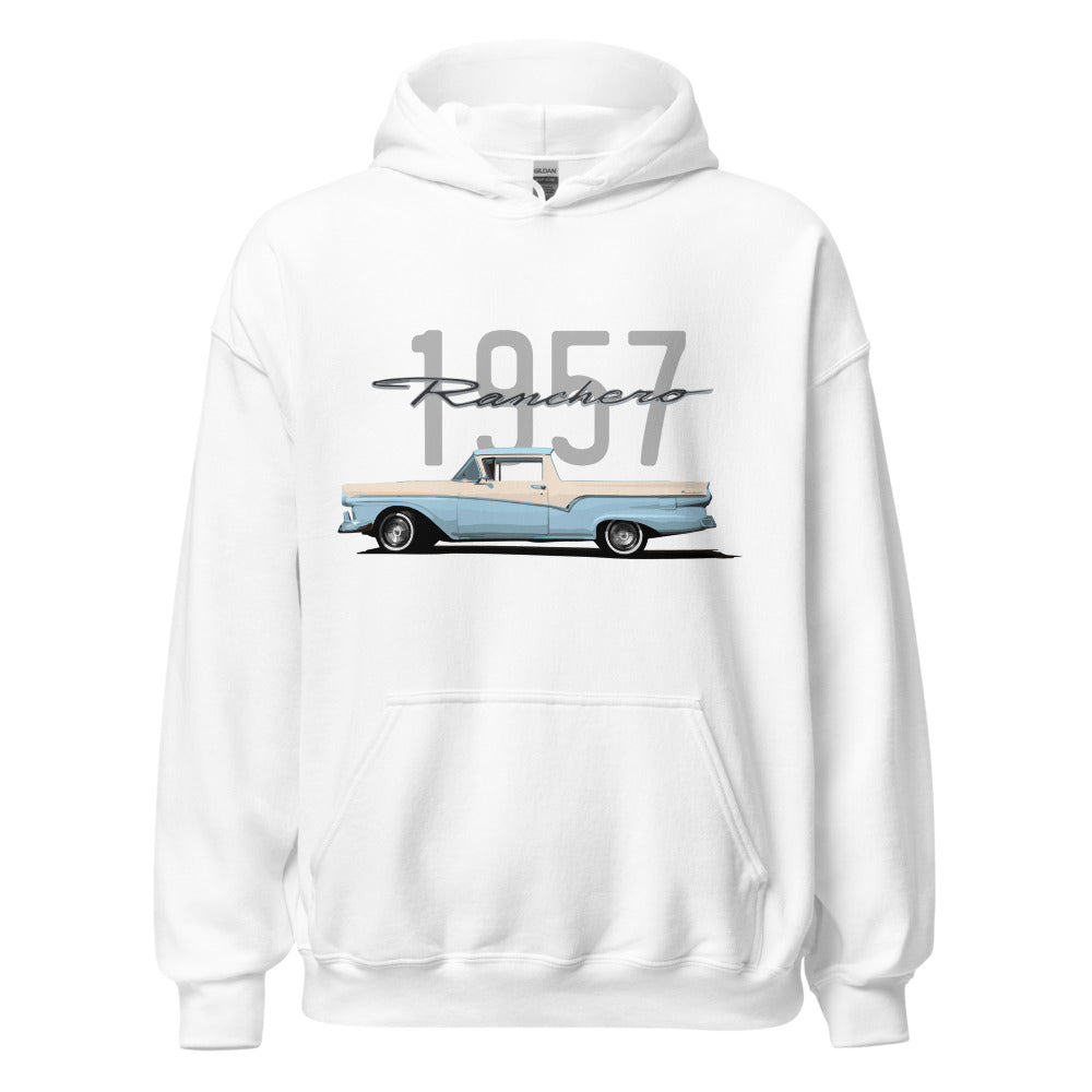 1957 Ranchero American Classic Car Collector Club Custom Hoodie