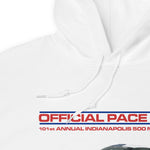 2017 Corvette C7 Pace Car Indianapolis 500 Mile Race Unisex Hoodie