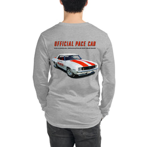 1969 Camaro SS Official Pace Car 53rd Indianapolis 500 Mile Race Long Sleeve Tee