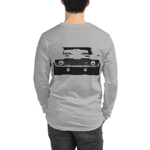 Vintage Chevy Camaro Z28 Z/28 Front Unisex Long Sleeve Tee