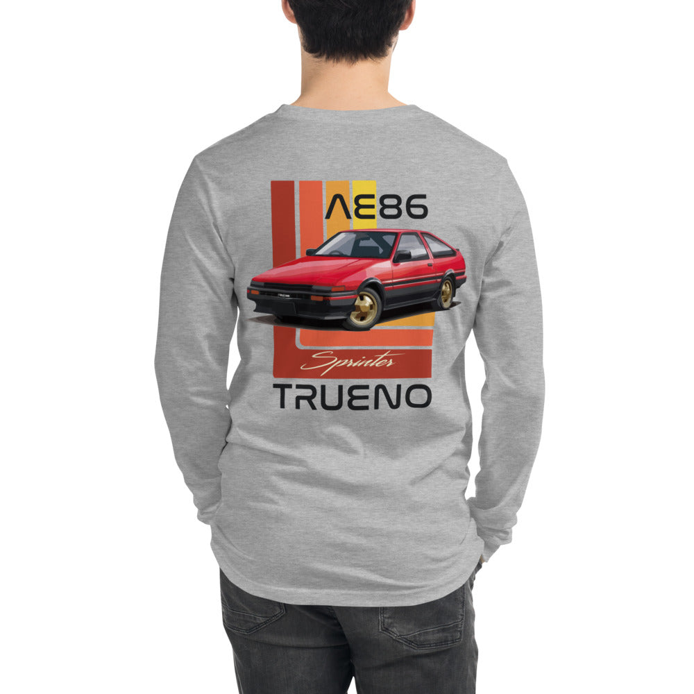 1984 AE86 Sprinter Trueno JDM Legend Tuner Car Unisex Long Sleeve Tee