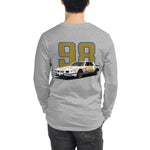 Dale Jarrett 1986 Grand Prix #98 Stock Car Unisex Long Sleeve Tee