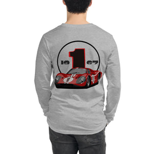 1967 Ford GT 40 Mark IV Race Car Unisex Long Sleeve Tee