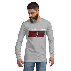Chevy Monte Carlo SS Logo Emblem Owners Gift Long Sleeve Tee
