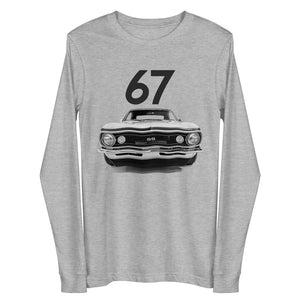 1967 Camaro SS Super Sport Front Grille American Muscle car Owner Gift Hot Rod Drag Racing Project Cars Long Sleeve Tee