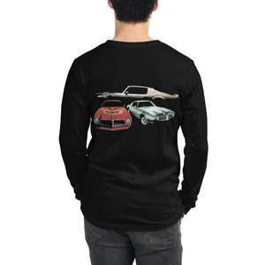 1973 Firebird Trans Am Muscle Cars Unisex Long Sleeve Tee