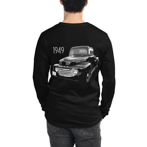 1949 Ford Truck Antique Pickup Unisex Long Sleeve Tee