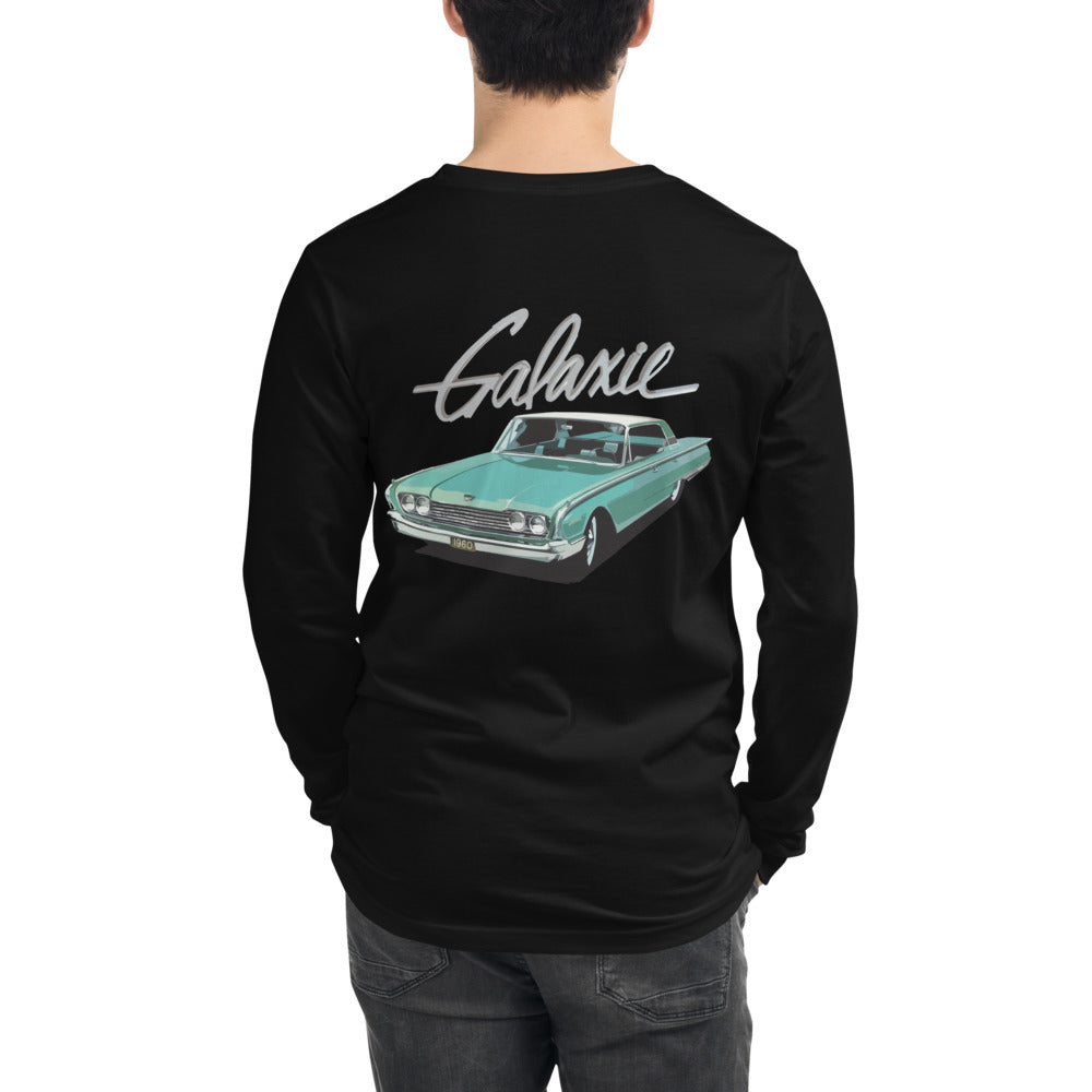 1960 Ford Galaxie Antique Car Unisex Long Sleeve Tee