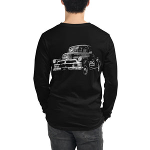 1954 Chevy 3100 Antique Truck Unisex Long Sleeve Tee Shirt