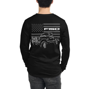 1986 F150 Lariat Vintage Ford Pickup Truck Owner Gift Unisex Long Sleeve Tee