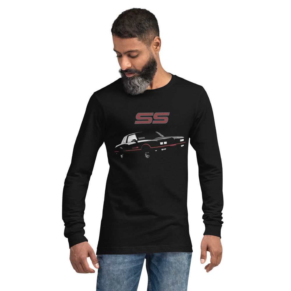 1986 Chevy Monte Carlo SS Unisex Long Sleeve Tee