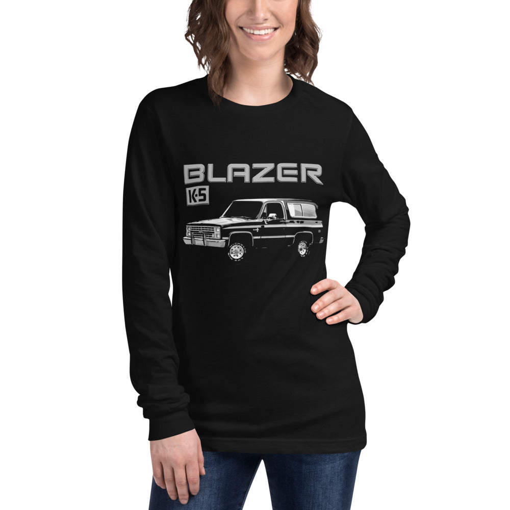 1988 Chevy K5 Blazer Vintage 80s Truck Unisex Long Sleeve Tee