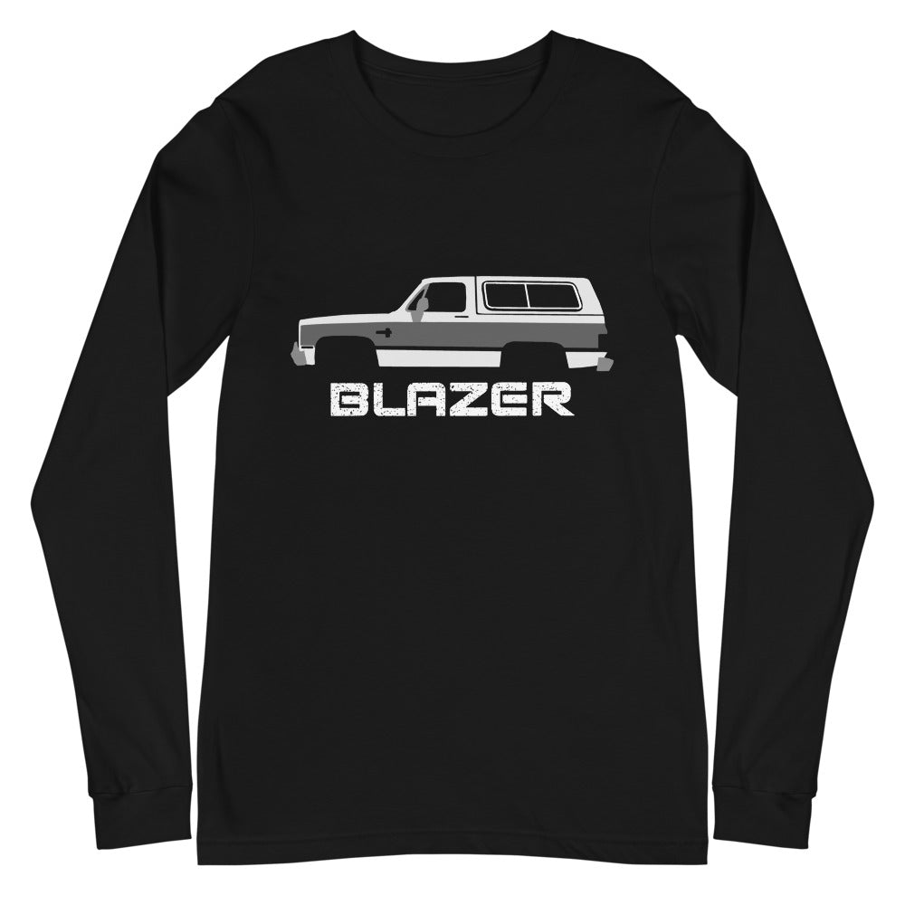 1988 Chevy K5 Blazer Truck Off-road 4x4 Vintage Classic Unisex Long Sleeve Tee