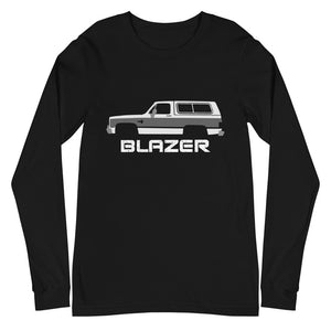 1988 Chevy K5 Blazer Truck Off-road 4x4 Vintage Classic Unisex Long Sleeve Tee