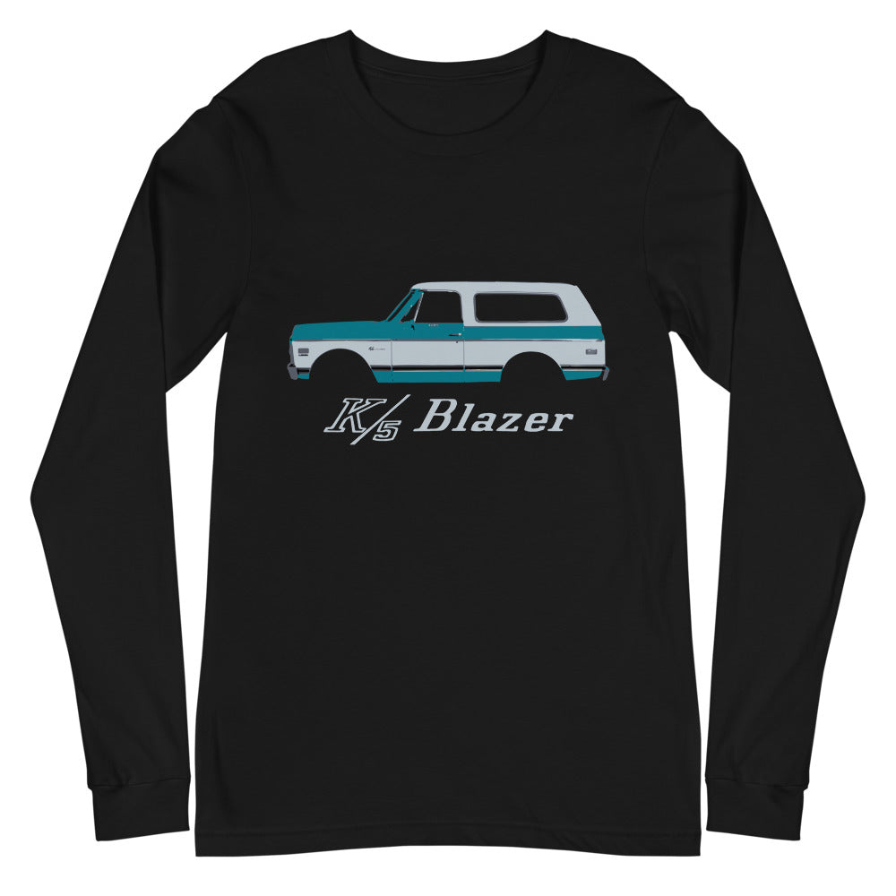 1971 Chevy K5 Blazer CST Vintage Truck Owner Gift Long Sleeve Tee