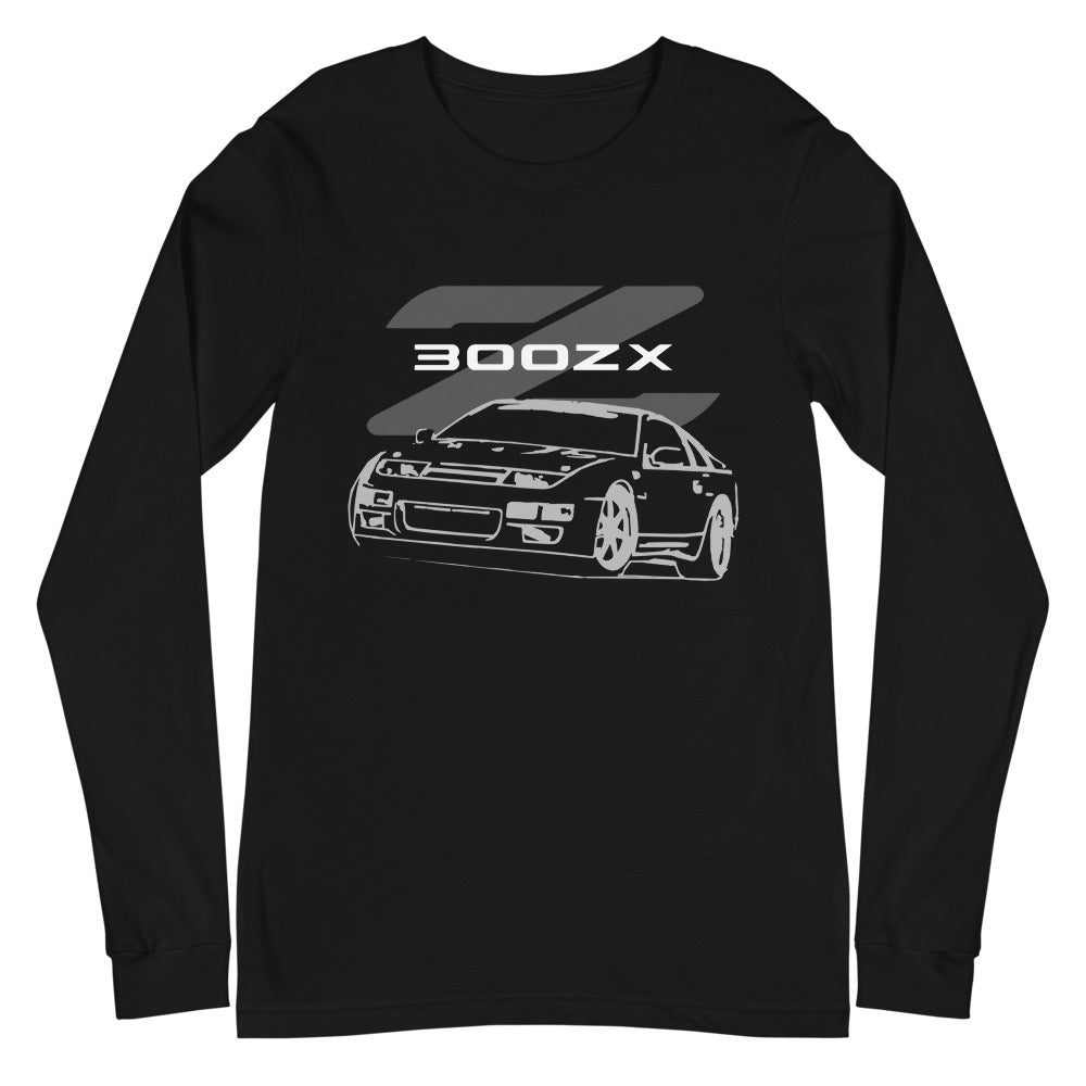 300ZX Fairlady Z JDM Tuner Z32 Custom Japanese Car Club Long Sleeve Tee