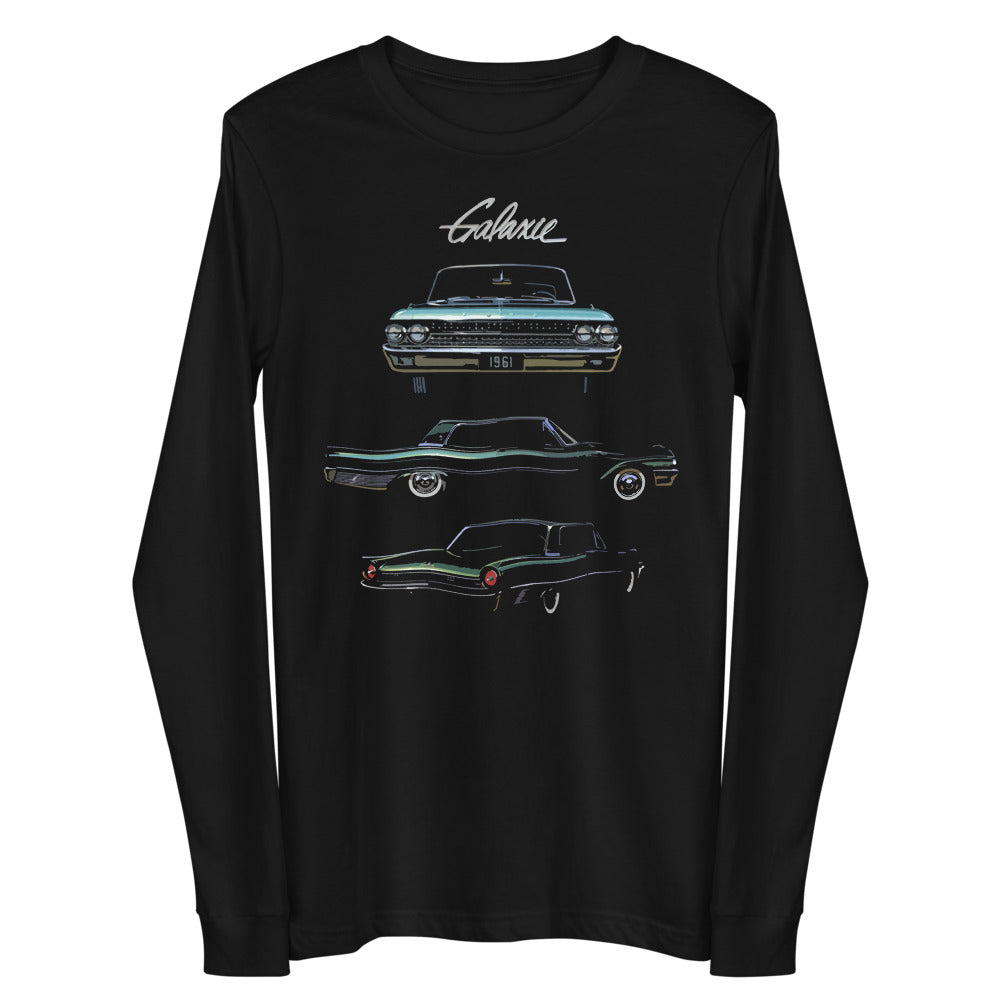 1961 Galaxie Collector Car Owner Gift Classic Cars Nostalgia Long Sleeve Tee