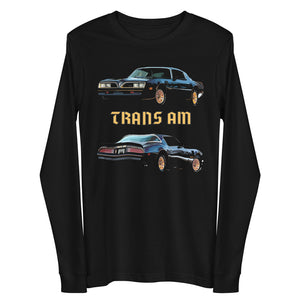 1977 Firebird Trans Am Muscle Car Club Custom Long Sleeve Tee