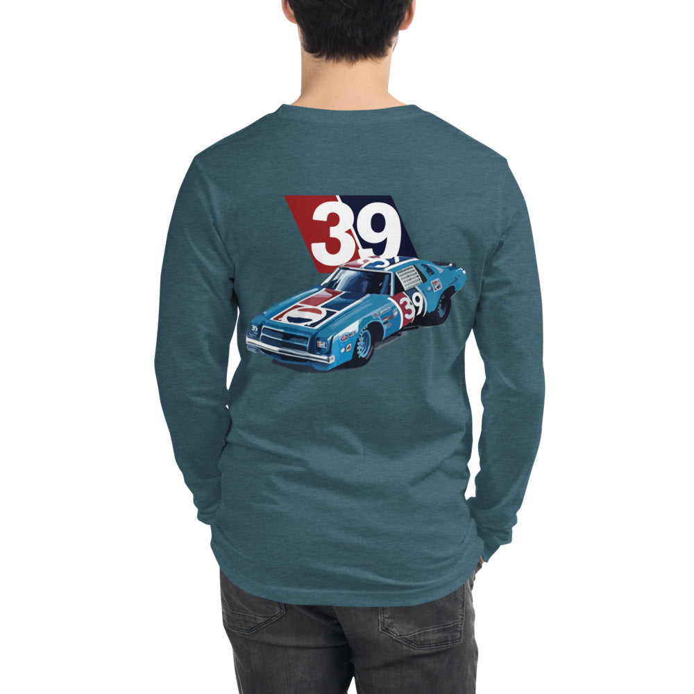 Lennie Pond #39 Chevelle Race Car Unisex Long Sleeve Tee