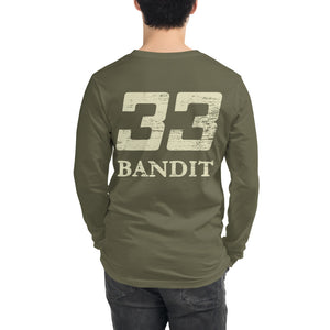 Handsome Harry Bandit 33 Stock Car Racing Unisex Long Sleeve Tee