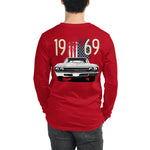 1969 Chevy Chevelle USA American Muscle Car Unisex Long Sleeve Tee