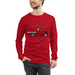 1957 Chevy Cameo Pickup Truck Antique Collector Custom Art Unisex Long Sleeve Tee