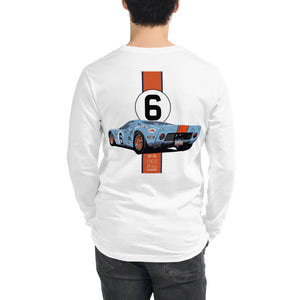 1968 Ford GT 40 Championship Race Car Unisex Long Sleeve Tee
