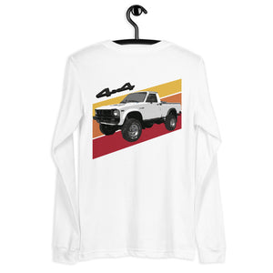 Retro 1980s Yota 4x4 Pickup Truck Unisex Long Sleeve Tee