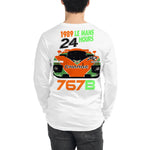 1989 767B IMSA GTP Group C Prototype Race Car Unisex Long Sleeve Tee