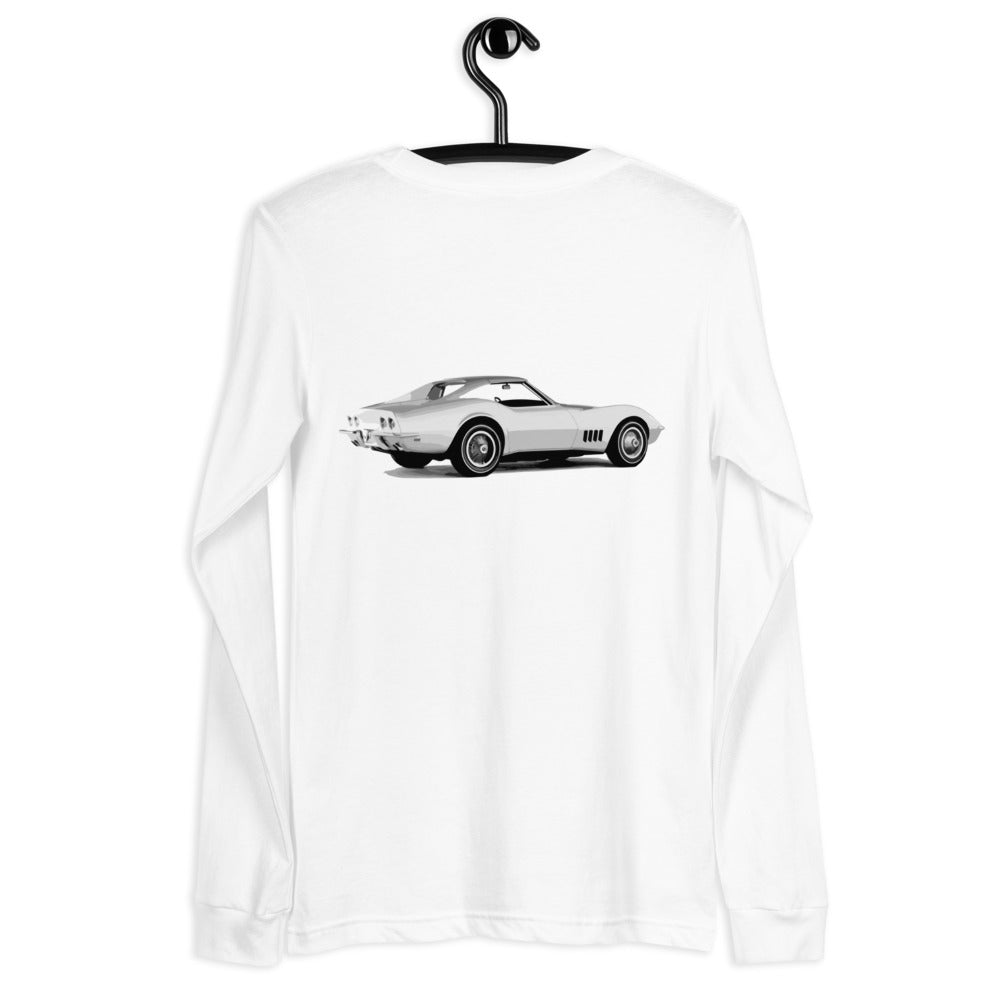 1968 Corvette Coupe C3 Owner Gift Unisex Long Sleeve Tee