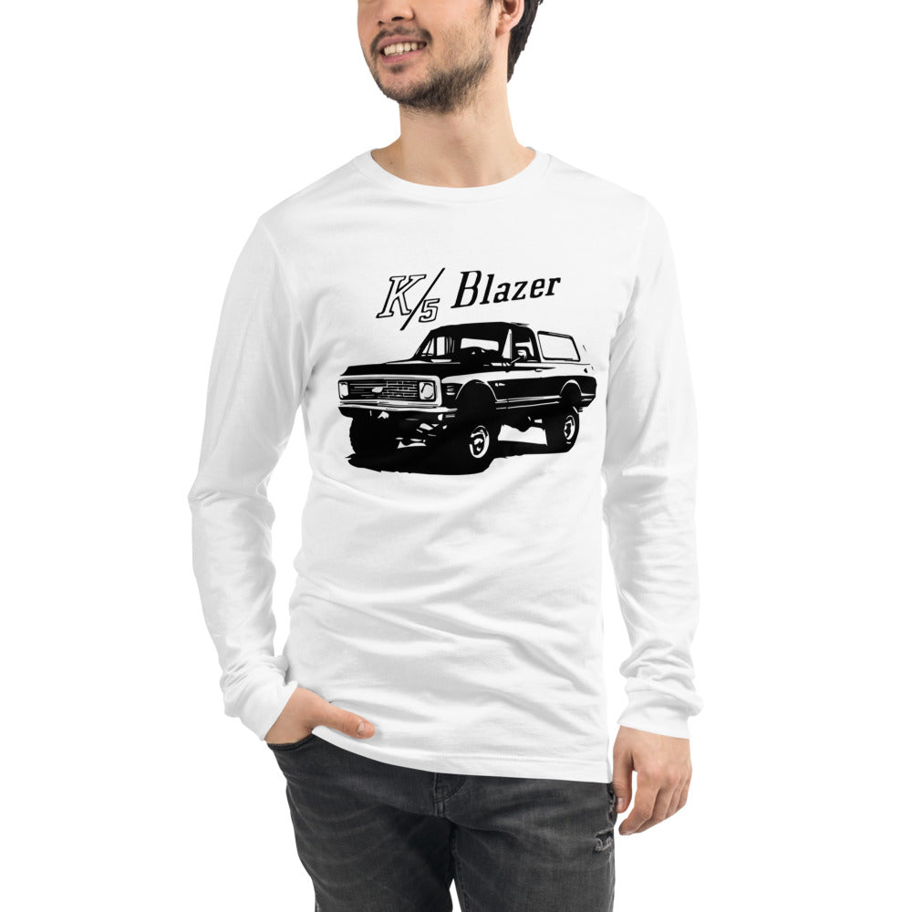 1971 Chevy K5 Blazer Truck Unisex Long Sleeve Tee