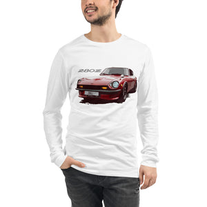 Datsun 280z Vintage JDM Tuner Drifting Unisex Long Sleeve Tee