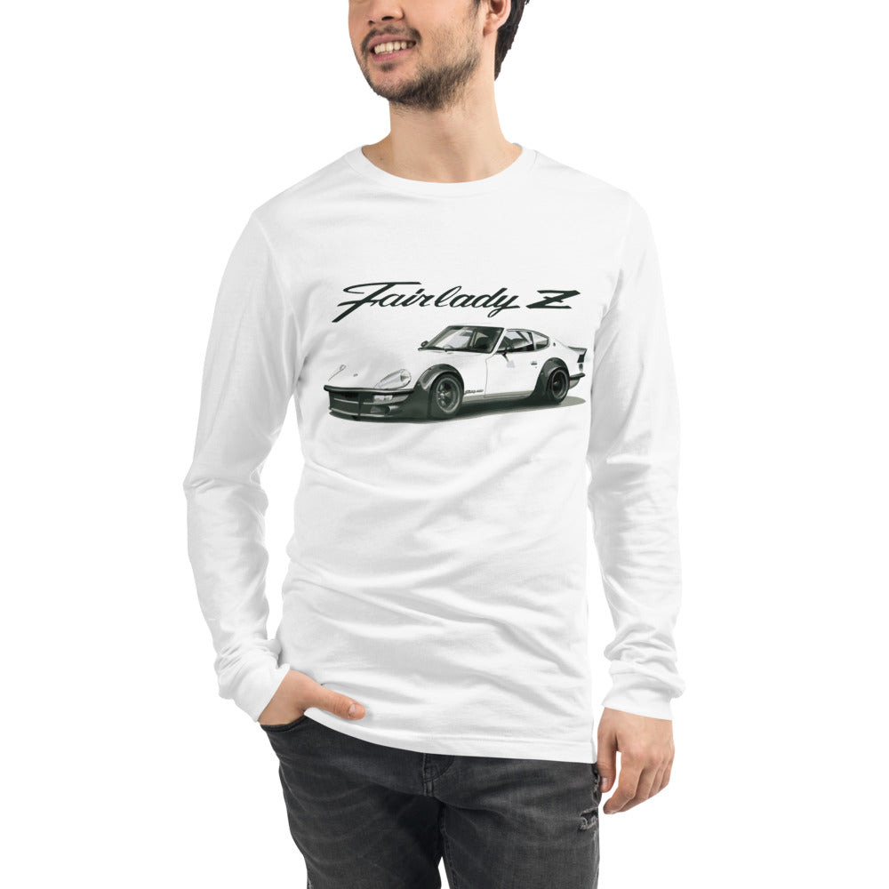 Datsun 280z Fairlady Z S30 Vintage JDM Japanese Sports Car Long Sleeve Tee