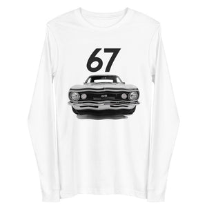 1967 Camaro SS Super Sport Front Grille American Muscle car Owner Gift Hot Rod Drag Racing Project Cars Long Sleeve Tee