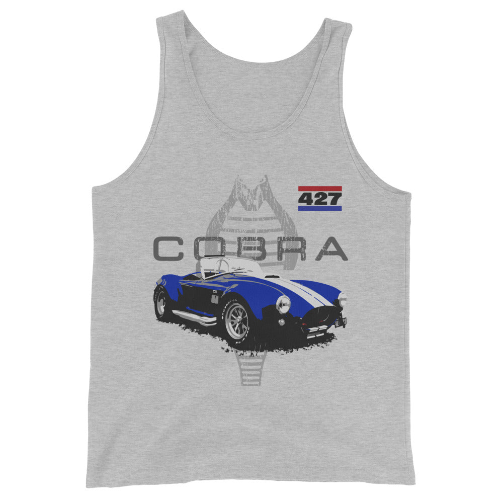 Shelby AC Cobra 1960s Muscle Car Unisex Tank Top