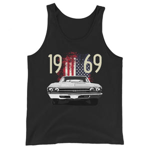 1969 Chevy Chevelle American Classic Muscle Car Tank Top