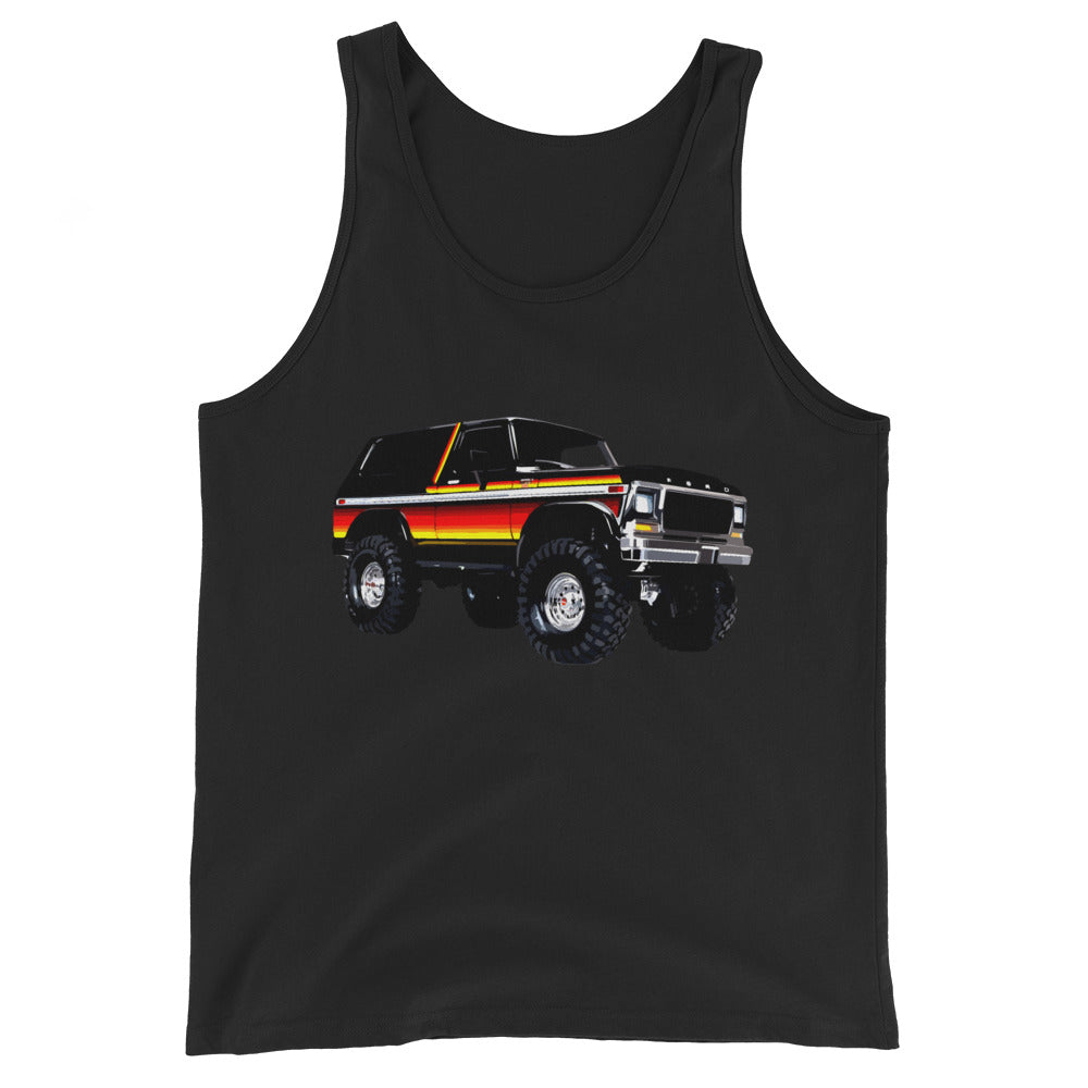 1979 Bronco Ranger Sunset Unisex Tank Top